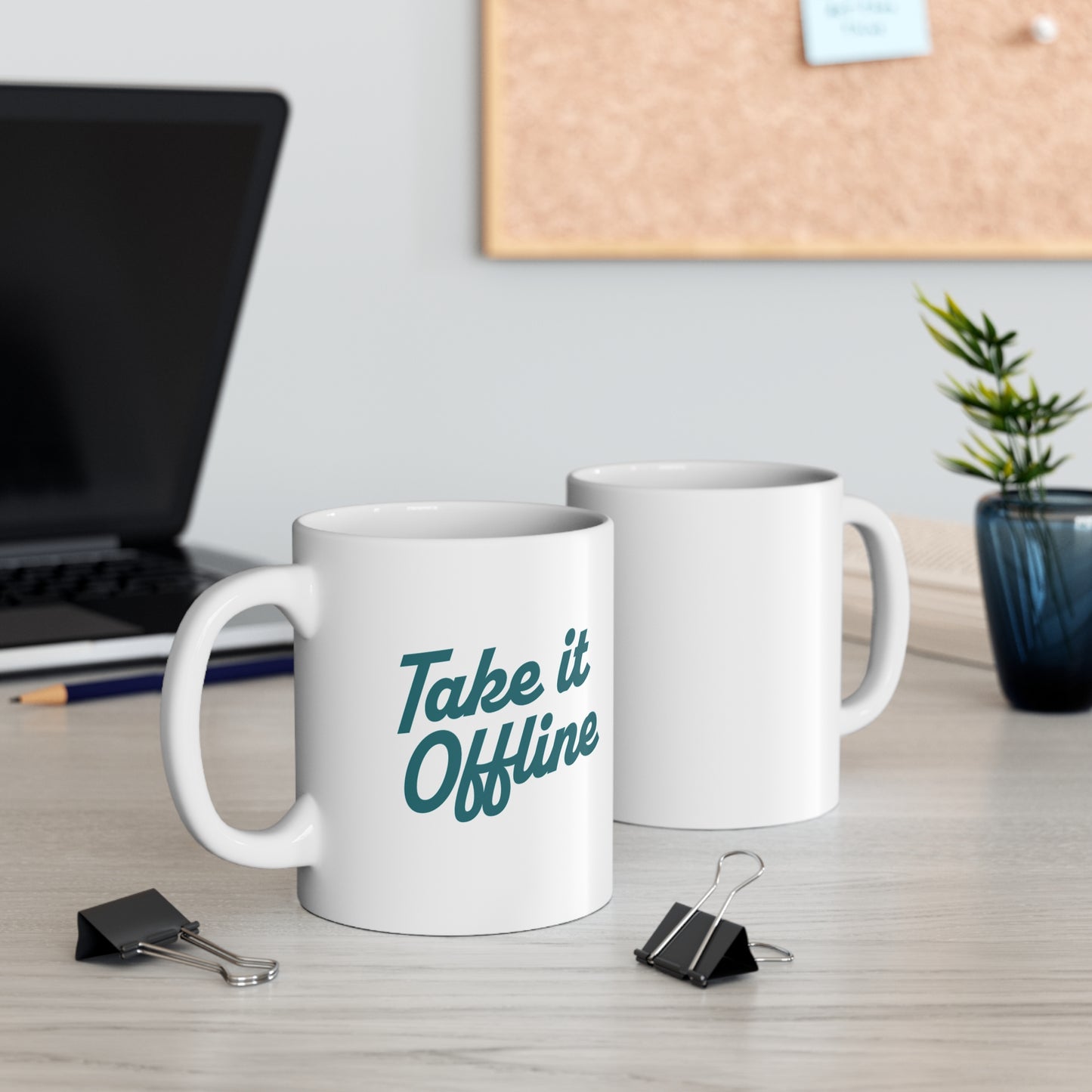 Take it Offline Logo Coffee Mug