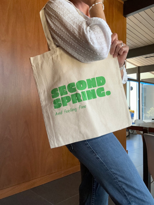 Second Spring Canvas Tote Bag