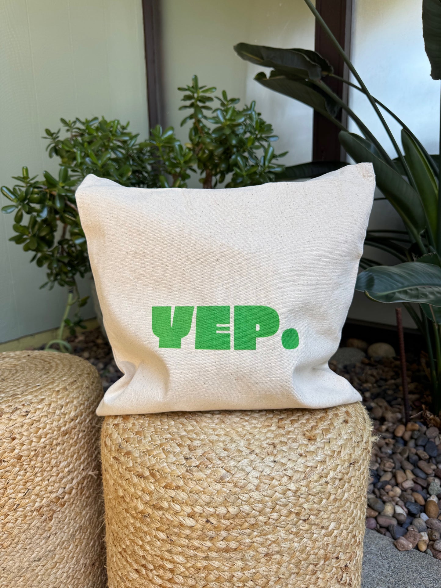 Nope/Yep Funny Tote Bag- Two-Sided - Women's Retreat Gift Bag