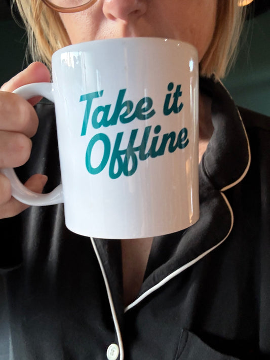 Take it Offline Logo Coffee Mug
