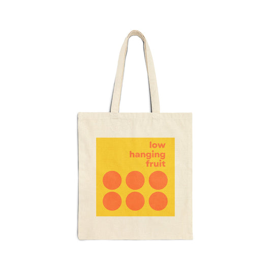 Low Hanging Fruit Canvas Tote Bag