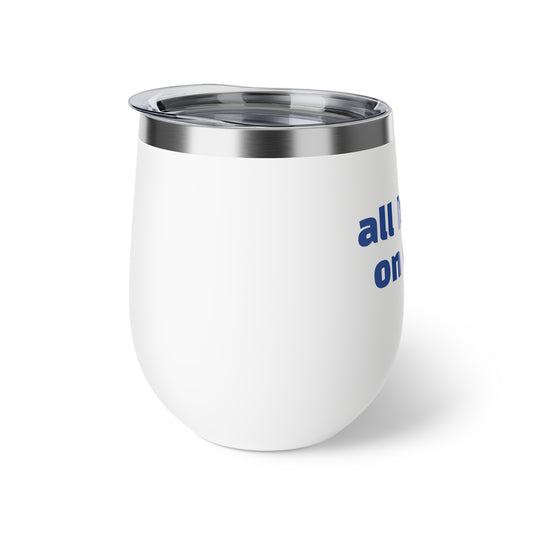 All Hands On Deck Wine Tumbler